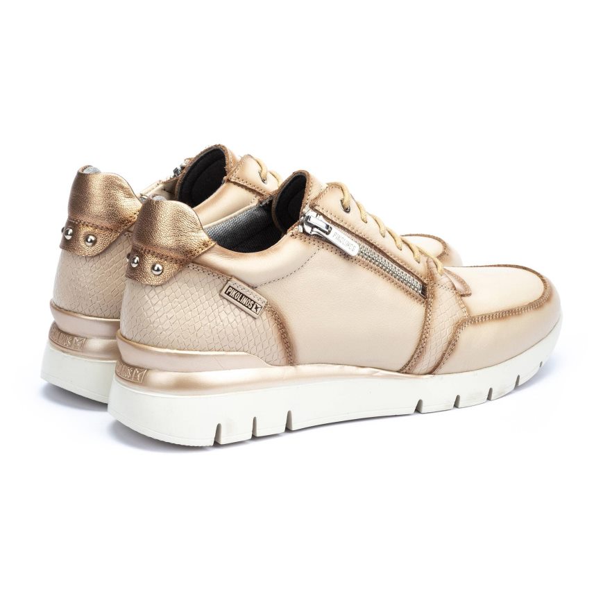 Women's Pikolinos CANTABRIA Sneakers Beige | NZ Q873Q2A